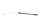 Gaskabel speederwire venstre nederste spjæld BMW R 1200 R R1ST K27 0400 11-14