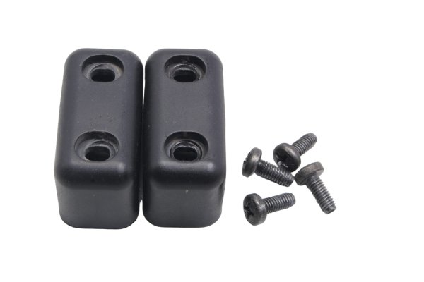 Footrest rubber peg pad insert pair left right BMW R 1200 R R1ST K27 0400 11-14