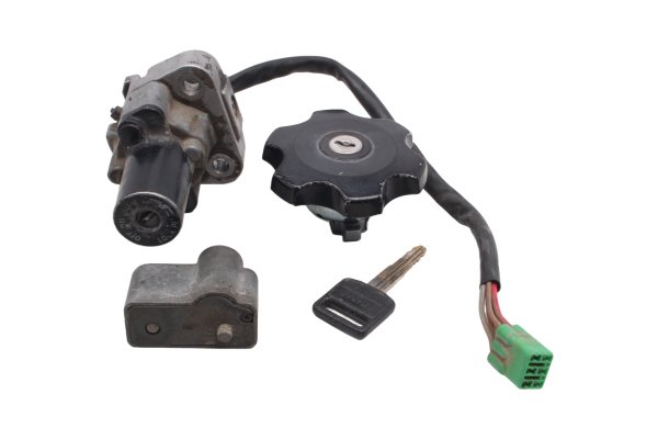 Lock set ignition switch gas fuel cap seat key Suzuki DR 650 SE SP46B 96-00