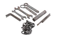 Tool kit holder tube spanner set spark plug wrench Suzuki DR 650 SE SP46B 96-00