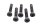 Radschrauben Hinterrad Radbolzen Innensechsrund BMW R 1200 R R1ST K27 0400 11-14
