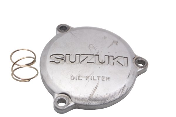 Ölfilterdeckel Motorabdeckung rechts Feder O-Ring Suzuki DR 650 SE SP46B 96-00