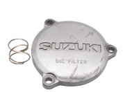 Ölfilterdeckel Motorabdeckung rechts Feder O-Ring Suzuki DR 650 SE SP46B 96-00