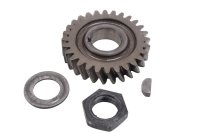 Primary drive gear crankshaft pinion nut key Suzuki DR 650 SE SP46B 96-00