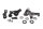 Tankin kiinnike sarja pidike kumityynyt ruuvit BMW R 1200 GS K25 0307 R12 04-07