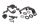 Tankin kiinnike sarja pidike kumityynyt ruuvit BMW R 1200 GS K25 0307 R12 04-07