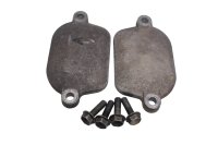 Valve cover tappet inspection cap cylinder head set Suzuki DR 650 SE SP46B 96-00