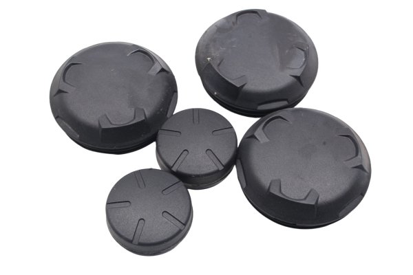 Abdeckkappen Rahmenstopfen Verschluss 5 Stück BMW R 1200 R R1ST K27 0400 11-14