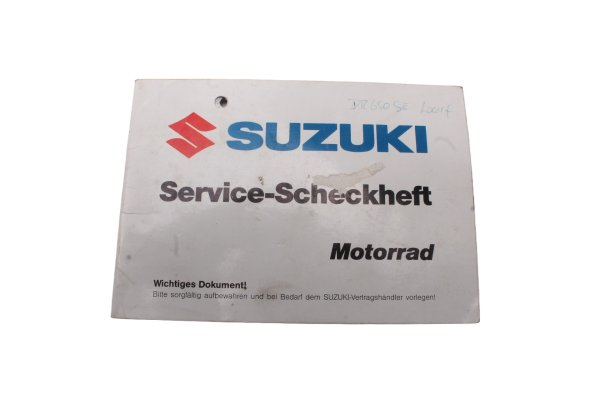 Huoltokirja palveluvihko tarkastusmerkinnät Suzuki DR 650 SE SP46B 96-00