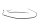 Brake hose line set front rear Fischer replacement Suzuki DR 650 SE SP46B 96-00