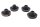 Handlebar dampers rubber riser mount bushes 4 Suzuki DR 650 SE SP46B 96-00