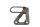 Soporte estribera pasajero placa trasero derecho Suzuki DR 650 SE SP46B 96-00