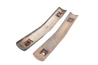 Exhaust heat shield header pipe guard pair front Suzuki DR 650 SE SP46B 96-00