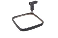 Rear view mirror left black square handlebar mount Suzuki DR 650 SE SP46B 96-00