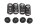 Clutch springs kit 4x with retaining bolts washers Suzuki DR 650 SE SP46B 96-00