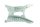 Plancher marchepied cache vert Vespa/Piaggio Primavera 50 i.e 3V i-Get 24-24