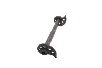 Rear axle wheel spindle chain adjusters snail cams Suzuki DR 650 SE SP46B 96-00