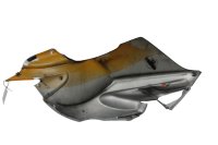 Side fairing right panel cover silver yellow BMW R 1100 S 259 0422 R2S 98-05