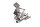 Topcaseplatte Gepäckbrücke Kofferhalter Träger BMW R 1200 GS K25 0307 R12 04-07