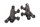 Kipphebel Satz links Einlass Auslass BMW R 1200 GS K25 0307 R12 04-07