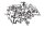 Motorschrauben Muttern Unterlegscheiben Halter BMW R 1200 GS K25 0307 R12 04-07