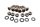 Sprocket bolts set nuts washers rear countersunk Suzuki DR 650 SE SP46B 96-00