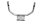 Scheinwerferhalter Lampenhalter Geweih vorne BMW R 1200 GS K25 0307 R12 04-07