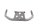 Scheinwerferhalter Lampenhalter Geweih vorne BMW R 1200 GS K25 0307 R12 04-07