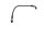 Brake line hose stainless braided front upper BMW R 1200 RT K26 0368 05-09