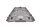 Bagagebærer plade dæksel afdækning bag BMW R 1200 GS K25 0307 R12 04-07