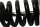 Schokdemper achter veerpoot vering BMW K 100 RS 2 Ventiler K589 0502 83-89