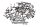 Motorschrauben Satz Gehäusedeckel Muttern BMW R 1200 GS K25 0307 R12 04-07