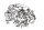 Motorschrauben Satz Gehäusedeckel Muttern BMW R 1200 GS K25 0307 R12 04-07