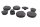Rungon tulpat peitekannet suojakorkit 8 kpl BMW R 1200 GS K25 0307 R12 04-07