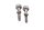 Sivulaukkuteline kiinnityspultit vasen oikea BMW R 1200 GS K25 0307 R12 04-07
