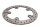 Disco de freno trasero Brembo perforado rotor BMW R 1200 GS K25 0307 R12 04-07