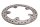 Disco de freno trasero Brembo perforado rotor BMW R 1200 GS K25 0307 R12 04-07