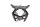 Nummerplåtshållare skyltfäste stänkskydd bak BMW R 1200 GS K25 0307 R12 04-07
