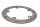 Brake disc rotor front left side Brembo BMW R 1200 GS K25 0307 R12 04-07