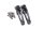 Handguard mount mirror holder left right BMW R 1200 GS K25 0307 R12 04-07