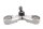 Gabelbrücke unten Telelever Kugelgelenk Klemme BMW R 1200 GS K25 0307 R12 04-07