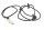 ABS Sensor hinten Raddrehzahlsensor BMW R 1200 GS K25 0307 R12 04-07