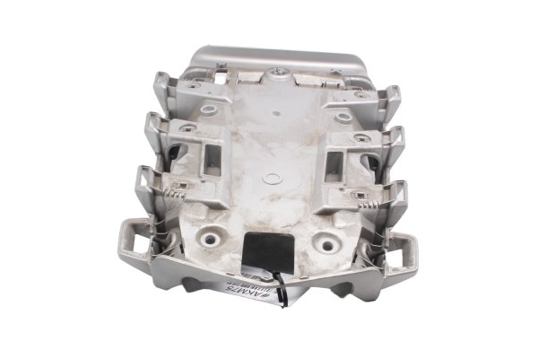 Luggage rack rear carrier base plate silver BMW R 1200 GS K25 0307 R12 04-07