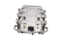 Luggage rack rear carrier base plate silver BMW R 1200 GS K25 0307 R12 04-07