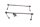 Zadelhoogteverstelling stangen houder set voor BMW R 1200 GS K25 0307 R12 04-07