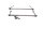 Zadelhoogteverstelling stangen houder set voor BMW R 1200 GS K25 0307 R12 04-07