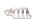 Zijstandaard afdekking beschermplaat kap links BMW R 1200 GS K25 0307 R12 04-07