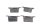 Kofferhouder buffer bagagedrager links rechts BMW R 1200 GS K25 0307 R12 04-07