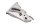 Fotpinnefäste hälskydd platta vänster fram BMW R 1200 GS K25 0307 R12 04-07
