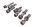 Viti telaietto posteriore bulloni set 7 pezzi BMW R 1200 GS K25 0307 R12 04-07